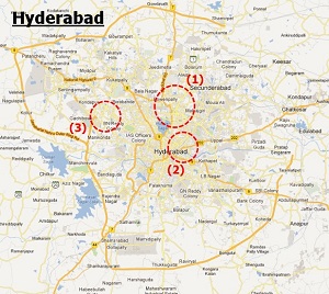 Hyderabad map_s